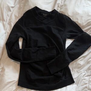 Athleta black Long Sleeve Top
